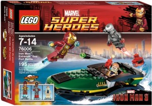LEGO 76006 Super Heroes Iron Man Extremis Sea Port Battle