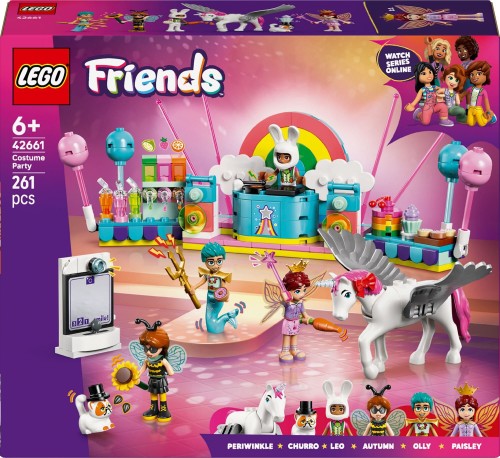 LEGO Friends 42661 Bal przebierańców z jednorożcem i wróżką