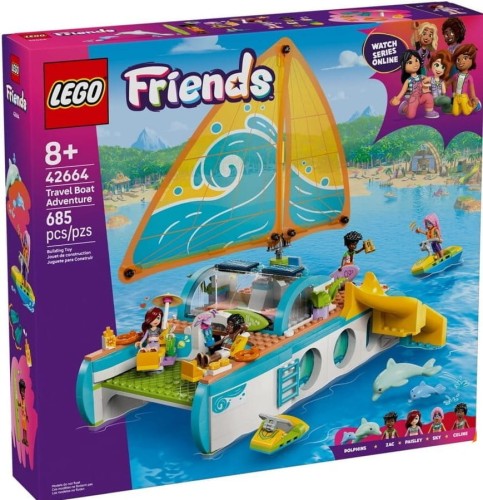 LEGO Friends 42664 Przygoda na łodzi