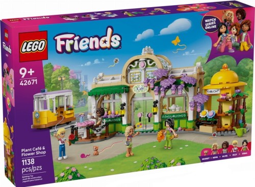 LEGO Friends 42671 Zielona kawiarnia i kwiaciarnia