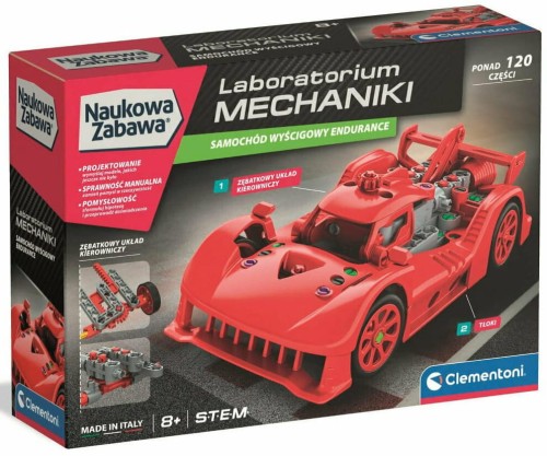 Clementoni 50248 Naukowa Zabawa Samochód Wyścigowy Endurance