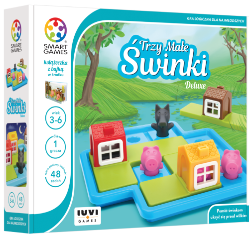 SMART GAMES SG023 Trzy Małe Świnki gra logiczna