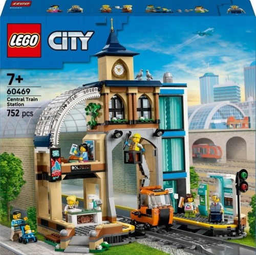 LEGO City 60469 Centralny dworzec kolejowy