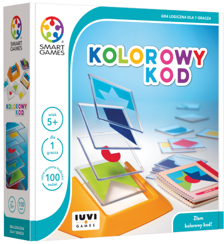 SMART GAMES SG090 Kolorowy Kod gra logiczna