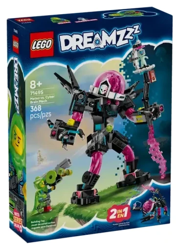 LEGO DREAMZzz 71495 Mateo kontra mech Cybermózgowca