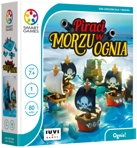 SMART GAMES SG094 Piraci w Morzu Ognia gra logiczna