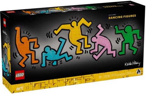 LEGO ART 31216 Keith Haring Tańczące postacie