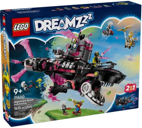 LEGO DREAMZzz 71500 Koszmarny Rekinokręt podwodny