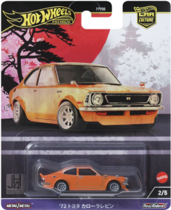 Hot Wheels FPY86 HRV69 '72 Toyota Corolla Lewin Japan Historics 4