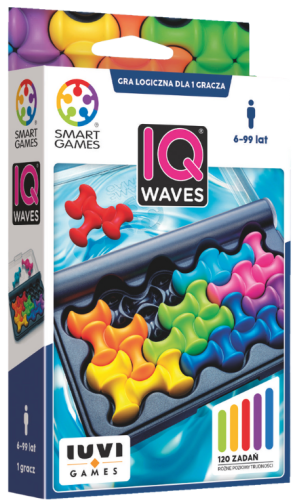 SMART GAMES SG492 IQ Waves łamigłówka dla 1 gracza