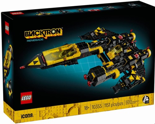 LEGO Icons 10355 Blacktron Renegade