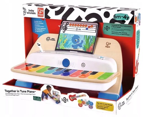 Hape 800902 Magiczne dotykowe pianinko premium