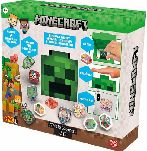 EPEE EP60403 Naklejkomat 3D Minecraft