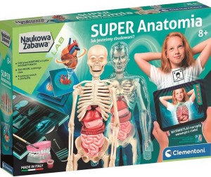 CLEMENTONI 50919 NAUKOWA ZABAWA Super Anatomia