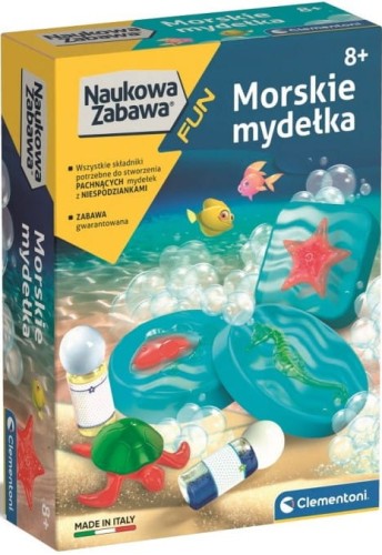 Clementoni 50709 NAUKOWA ZABAWA Morskie mydełka