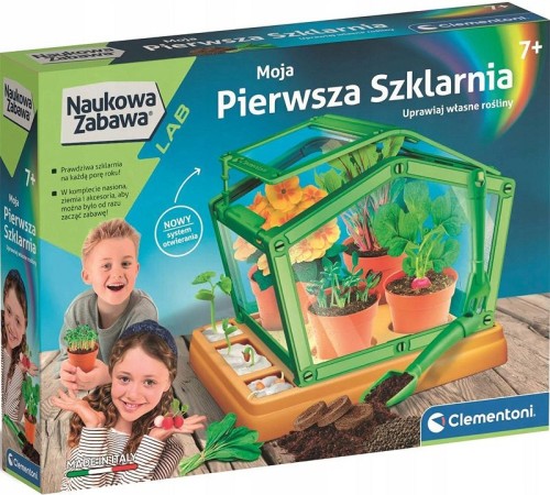 Clementoni 50861 NAUKOWA ZABAWA Pierwsza szklarnia