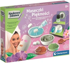 CLEMENTONI 50901 NAUKOWA ZABAWA Maseczki piękności
