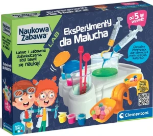 CLEMENTONI 50895 NAUKOWA ZABAWA Eksperymenty dla malucha