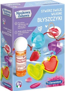 CLEMENTONI 50066 NAUKOWA ZABAWA Stwórz swoje własne błyszczyki
