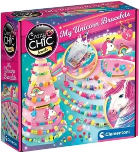 CLEMENTONI 50882 CRAZY CHIC Bransoletki z jednorożcem
