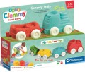 CLEMENTONI 17961 SOFT CLEMMY Pociąg sensoryczny