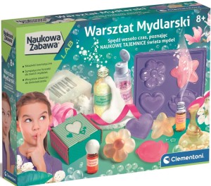CLEMENTONI 50888 NAUKOWA ZABAWA Warsztat mydlarski 2.0