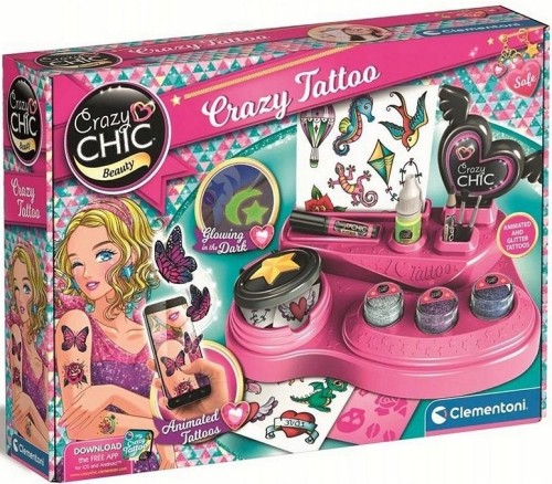 Clementoni 18771 CRAZY CHIC Szalone tatuaże