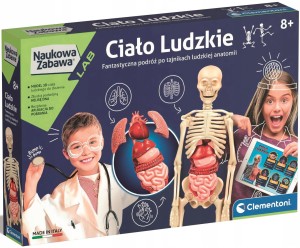 Clementoni 60249 NAUKOWA ZABAWA Ciało ludzkie