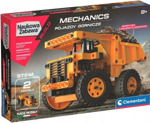 Clementoni 50715 NAUKOWA ZABAWA Mechanics Pojazdy górnicze