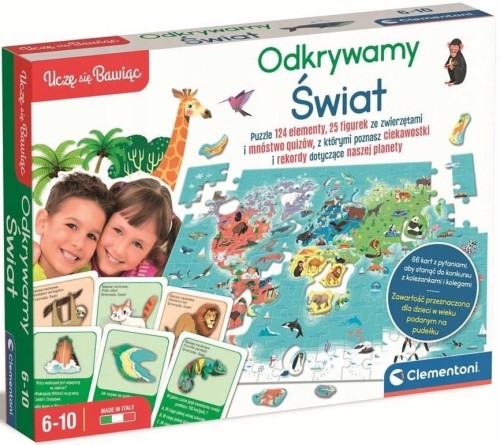 Clementoni 50779 UCZĘ SIĘ BAWIĄC Odkrywamy Świat
