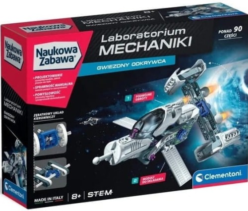 Clementoni 50251 Naukowa Zabawa Statek Kosmiczny Gwiezdny Odkrywca