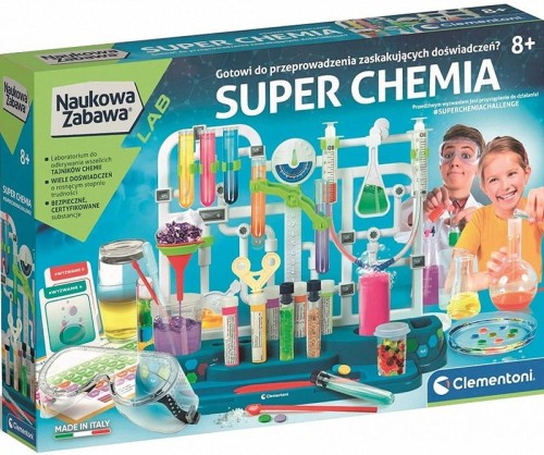 Clementoni 50805 "Naukowa Zabawa" Super Chemia