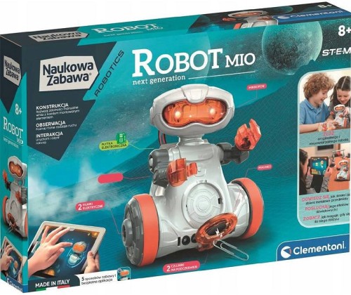 Clementoni 50632 Naukowa Zabawa Robot Mio Nowa Generacja