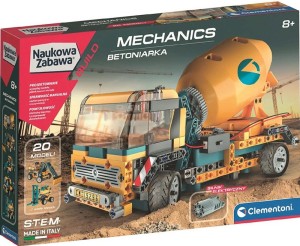 Clementoni 50807 NAUKOWA ZABAWA Mechanics Betoniarka