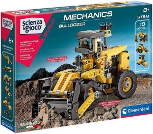 Clementoni 50633 NAUKOWA ZABAWA Mechanics Buldożer