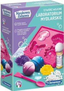 Clementoni 60949 NAUKOWA ZABAWA Laboratorium mydlarskie