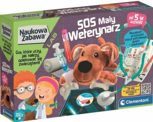 Clementoni 50712 NAUKOWA ZABAWA S.O.S Mały weterynarz