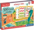 Clementoni 50783 UCZĘ SIĘ BAWIĄC Mówiące pióro 500 pytań liczby