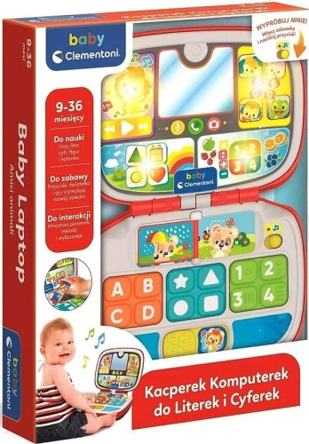 Clementoni 50716 BABY Kacperek Interaktywny Komputerek