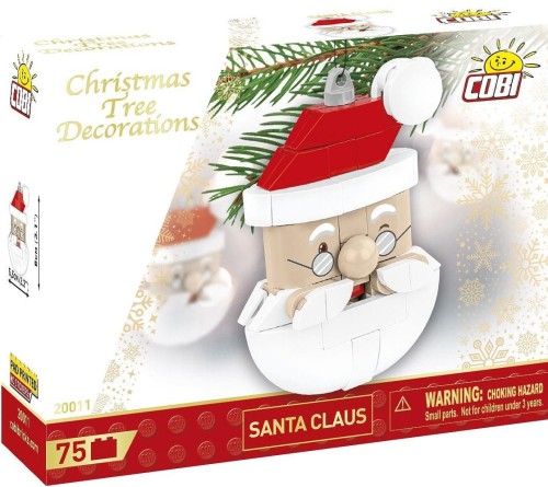 COBI 20011 Ozdoby choinkowe Mikołaj
