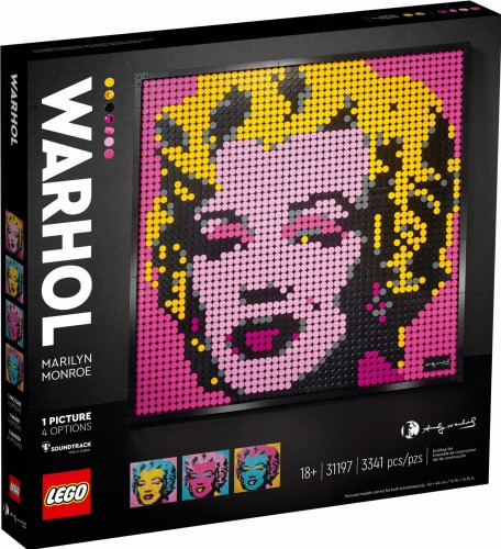 LEGO ® 31197 ART Andy Warhol's Marilyn Monroe