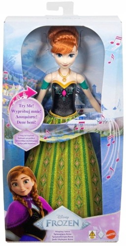MATTEL JDX53 DISNEY Frozen Śpiewająca Anna