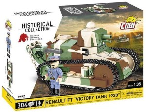 COBI 2992 Czołg Renault FT Victory Tank 1920