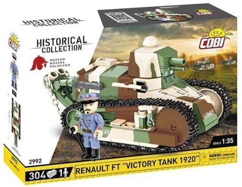 COBI 2992 Czołg Renault FT Victory Tank 1920 (3).jpg