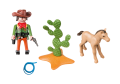 PLAYMOBIL 5373 Kowboj ze źrebięciem