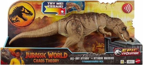 MATTEL HXF53 JURASSIC WORLD Tyrranosaur z dźwiękiem