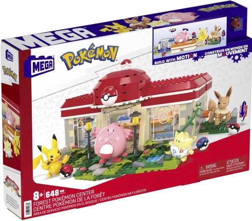 Mega Bloks HNT93 Pokemon Leśne centrum