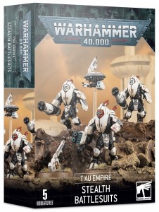 Warhammer 40000 56-14 T'AU EMPIRE: STEALTH BATTLESUITS