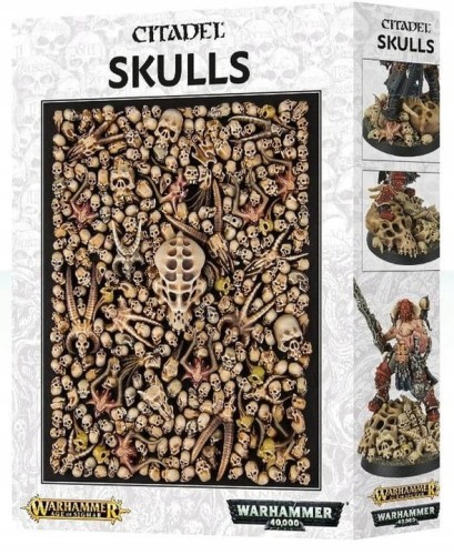 Warhammer 64-29 CITADEL SKULLS Czaszki zestaw akcesoriów