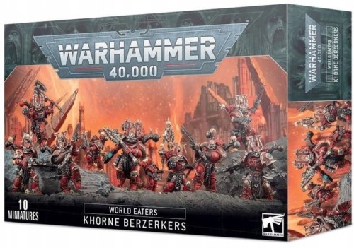 Warhammer 43-10 WORLD EATERS: KHORNE BERSERKERS
